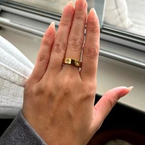 Gold, Silver, Rose Gold rings